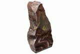 Free-Standing Polished Tiger Iron Stromatolite - Ga #222122-2